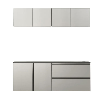 Nova Series - Garage Cabinet Set C - Metallic Gray