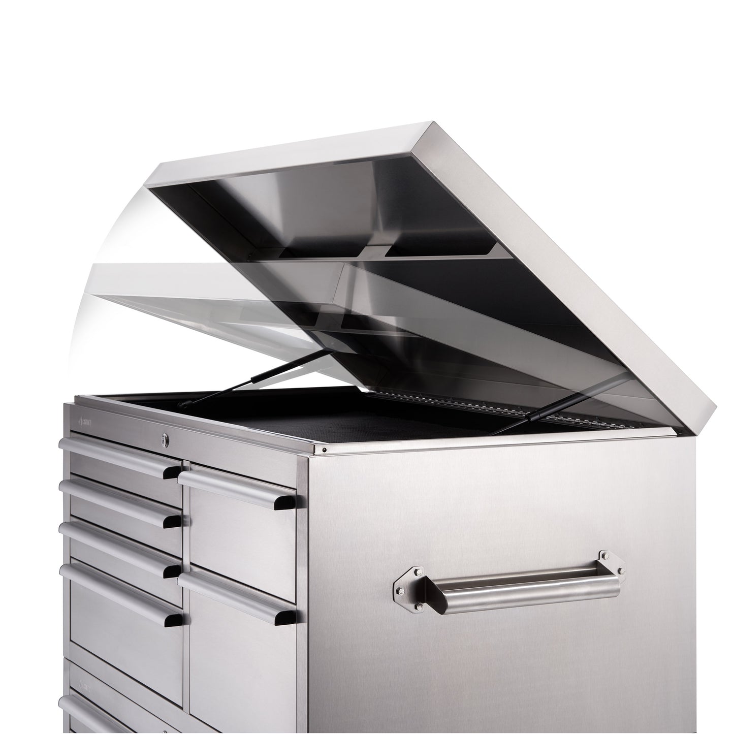 TRINITY 43" X 25" 11-Drawer Stainless Steel Tool Chest