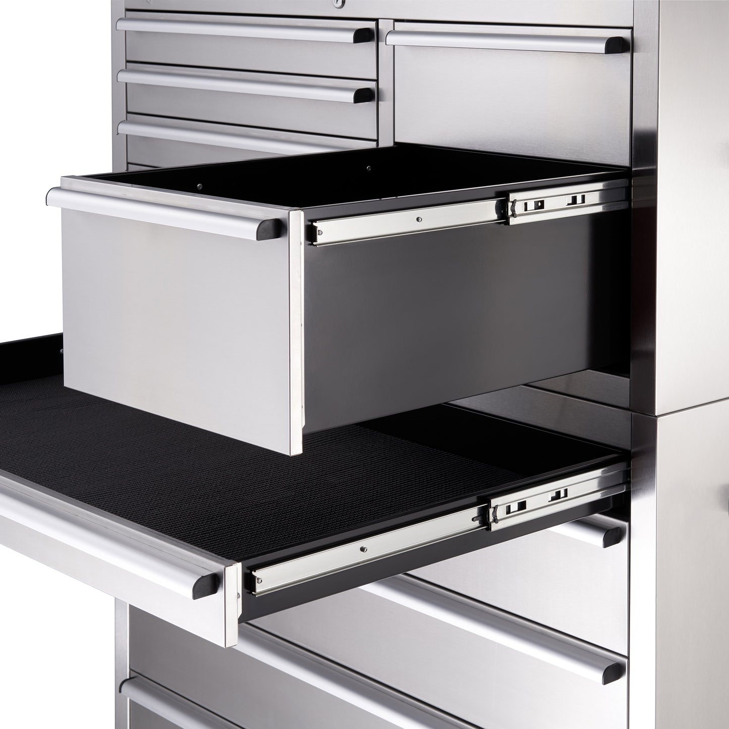 TRINITY 43" X 25" 11-Drawer Stainless Steel Tool Chest