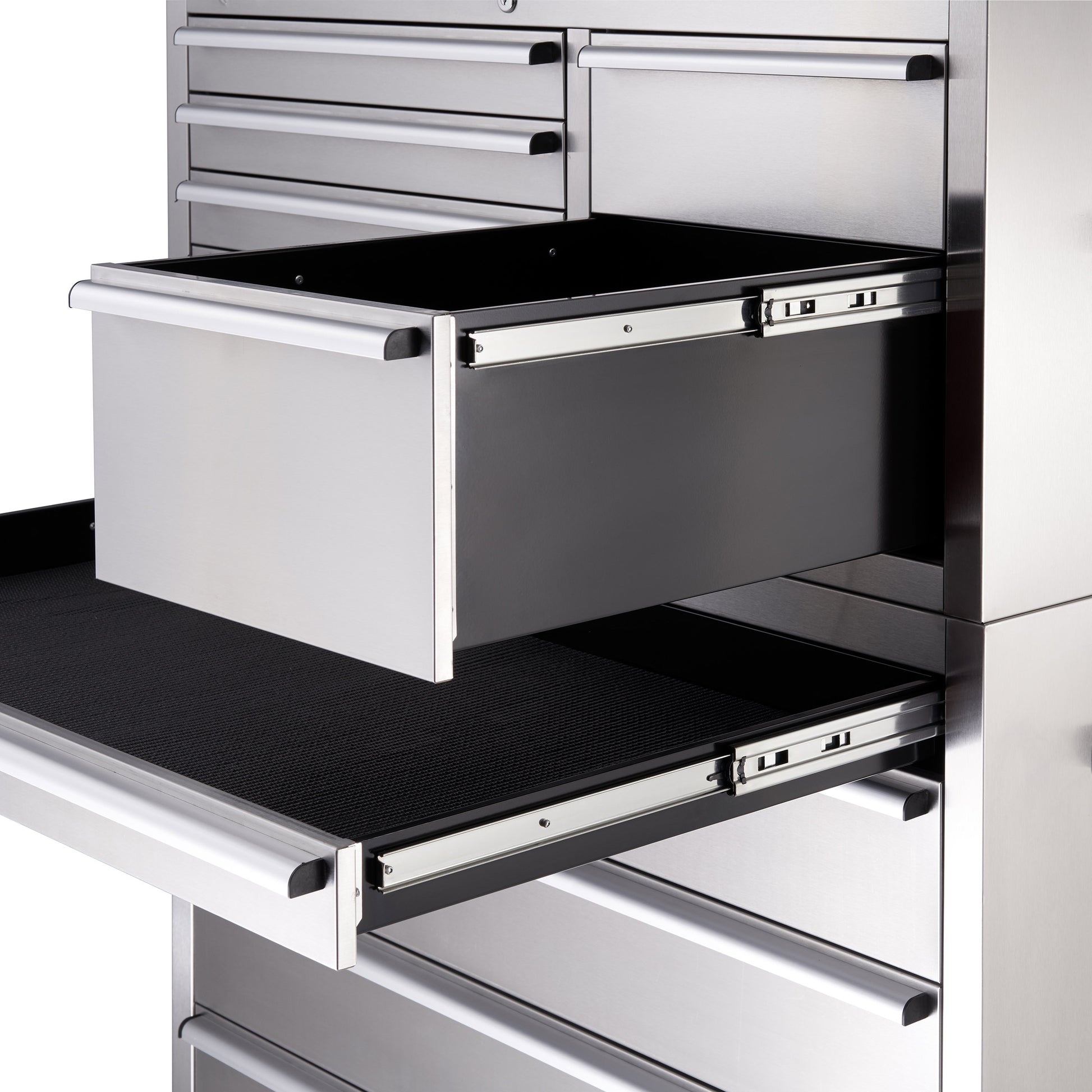 TRINITY 43" X 25" 11-Drawer Stainless Steel Tool Chest
