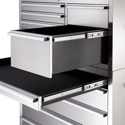 TRINITY 43" X 25" 11-Drawer Stainless Steel Tool Chest
