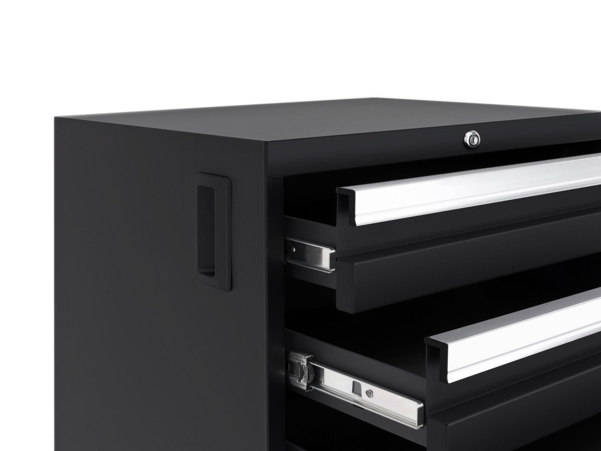 Bold 132-In W X 76.75-In H X 18-In D 8 -Cabinets Steel Black Garage Storage System