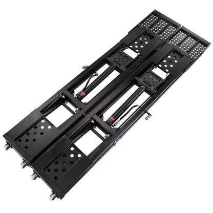 Car Lift, 7,000 Lbs. Capacity Portable Car Lift, 26.8 In. Max. Height, Carbon Steel Truck Lift with 120-Volt Power Unit