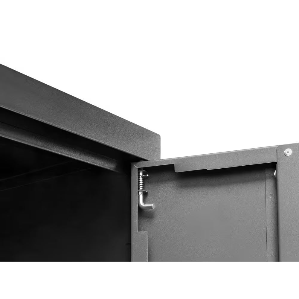 Bold Series 12-Piece 24-Gauge Steel Garage Storage System in Gray (186 In. W X 77 In. H X 18 In. D)