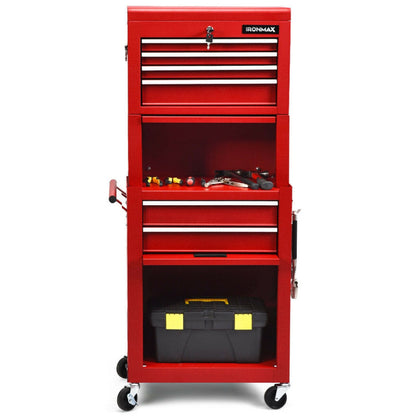 6 Drawers Tool Chest with Heightening Cabinet