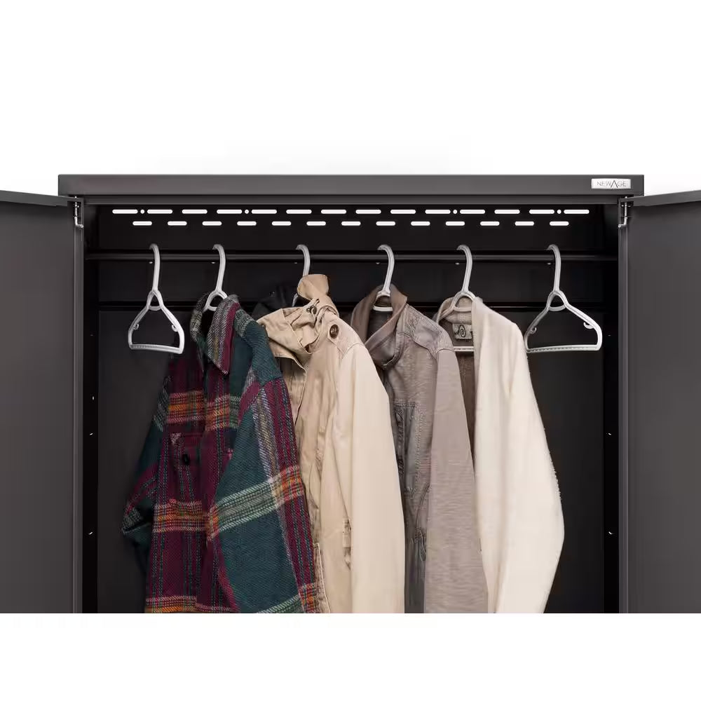 Bold Series 7-Piece 24-Gauge Steel Garage Storage System in Deep Red (108 In. W X 77 In. H X 18 In. D)