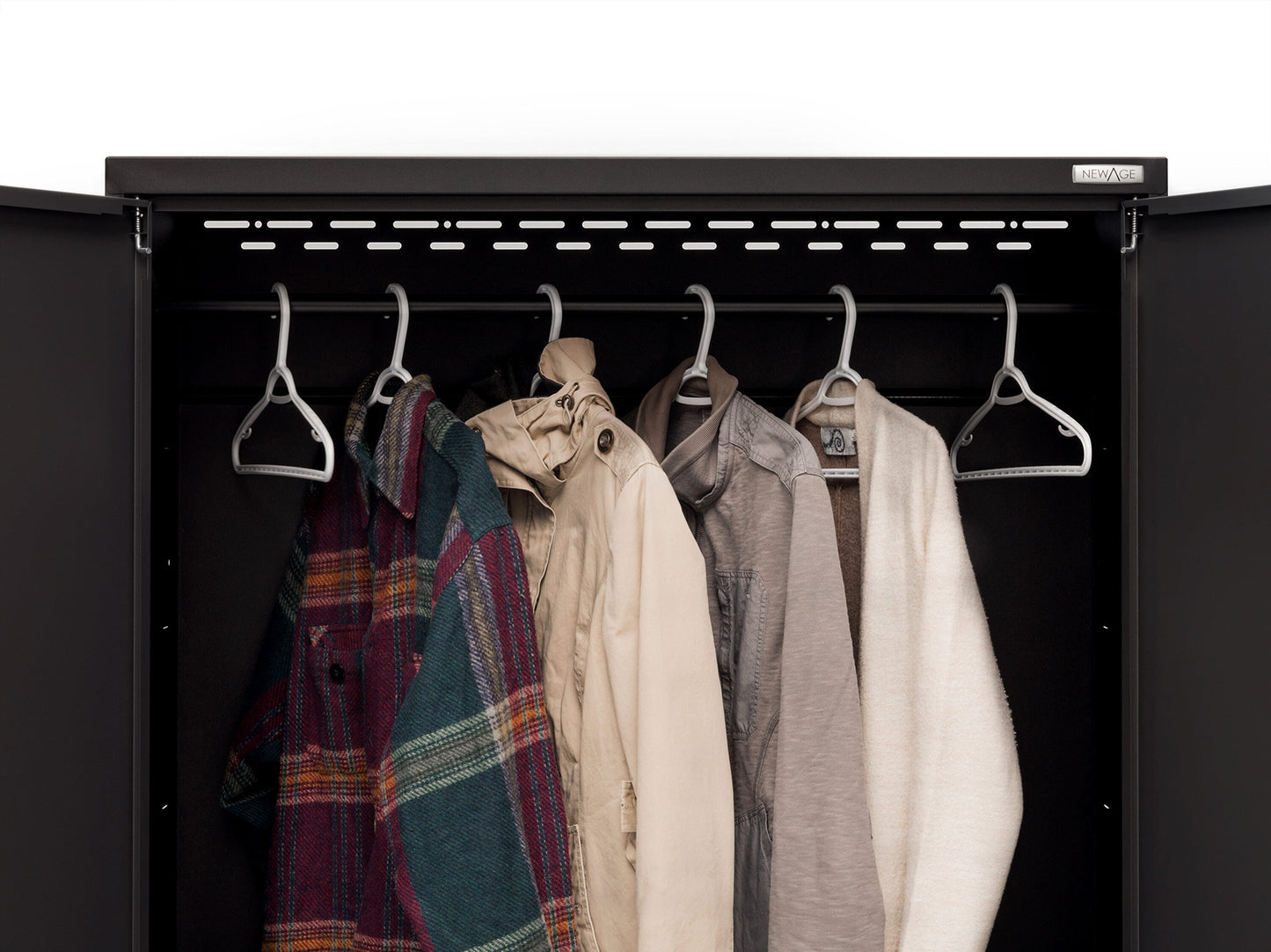 Bold 132-In W X 76.75-In H X 18-In D 8 -Cabinets Steel Black Garage Storage System