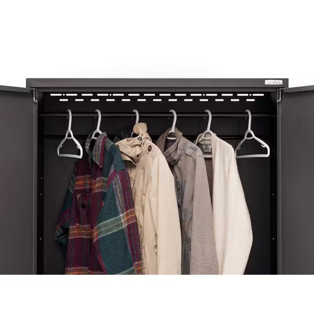 Bold Series 12-Piece 24-Gauge Steel Garage Storage System in Gray (186 In. W X 77 In. H X 18 In. D)