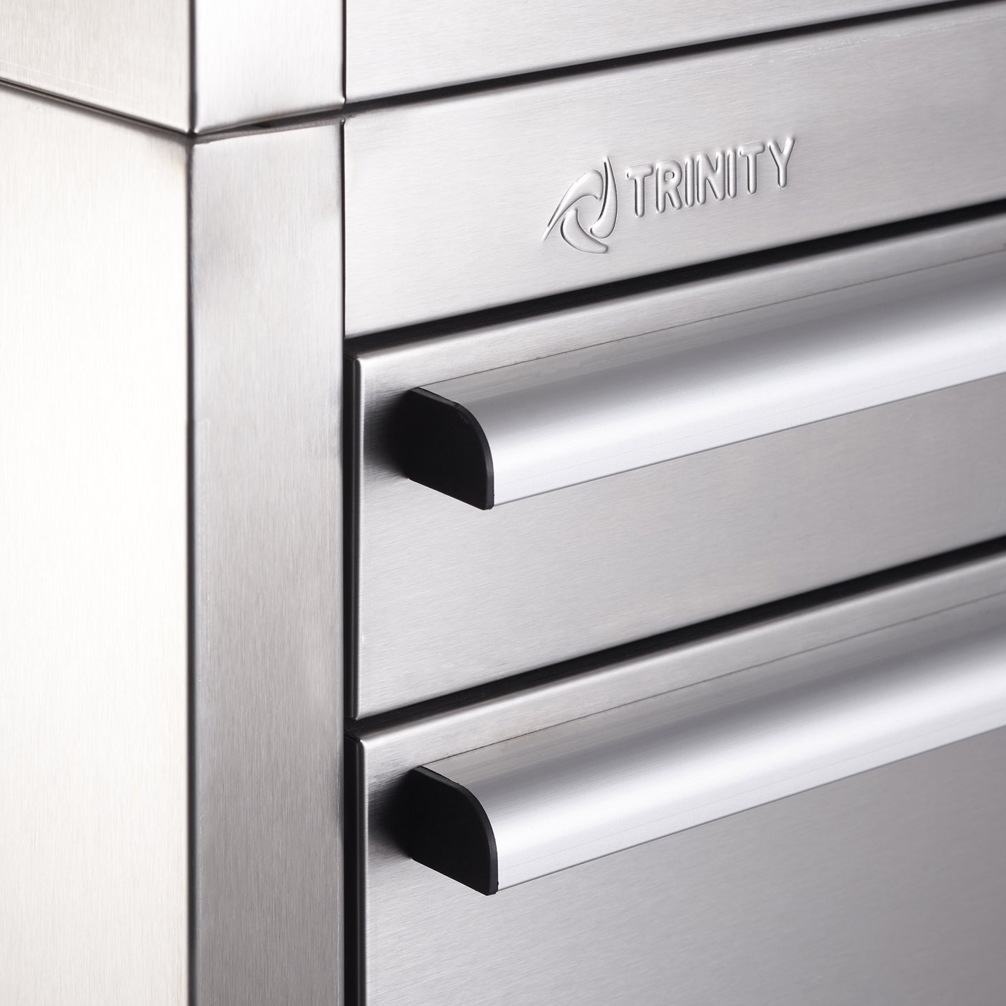 TRINITY 43" X 25" 11-Drawer Stainless Steel Tool Chest
