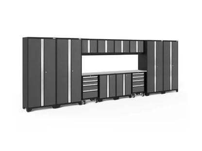 Bold Series 14 Piece Garage Storage Cabinet Set