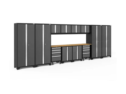 Bold Series 14 Piece Garage Storage Cabinet Set